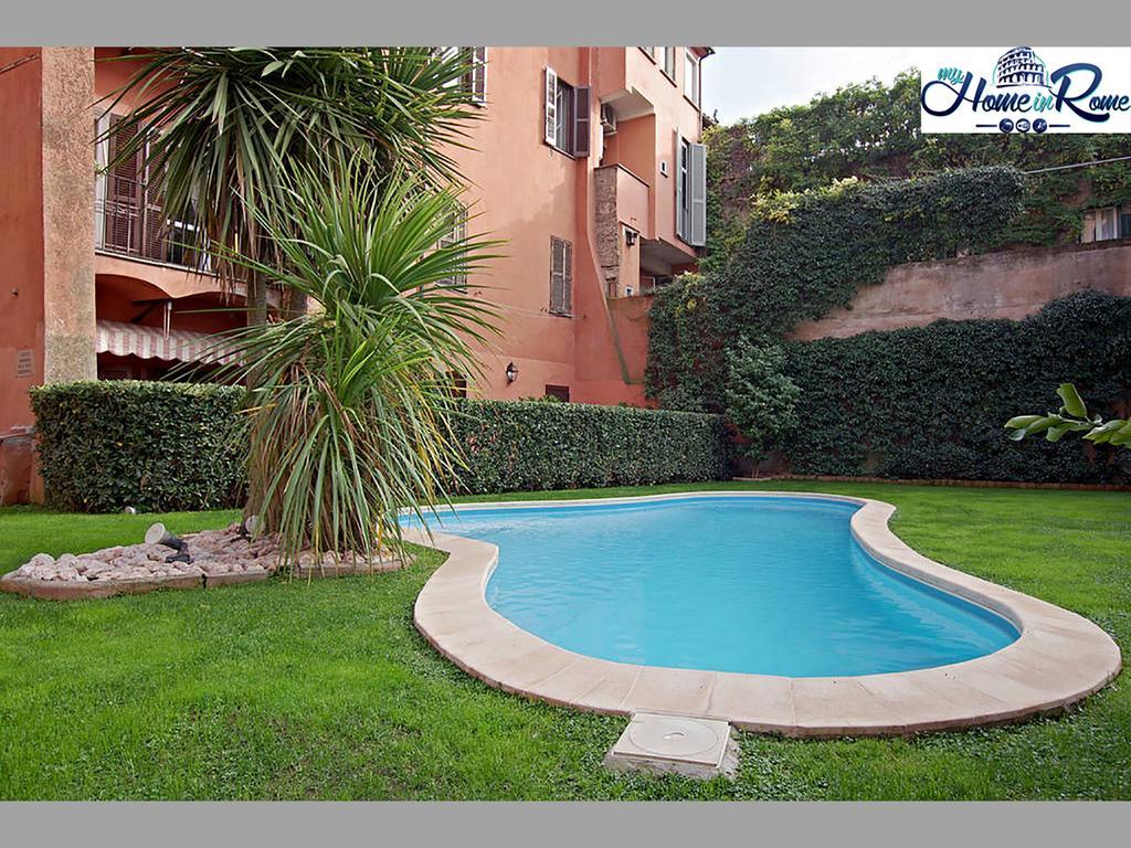 Monolocale Con Piscina A Trastevere Appartement Rome